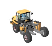 Самоходный транспортировщик погрузчик до 40т 