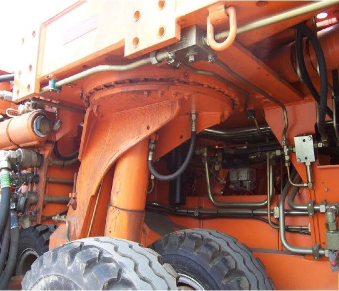 поворотный узел транспортировщика