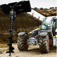 Ямобур DIGGA (дигга) PD7 на погрузчике с телескопической стрелой - фото 3