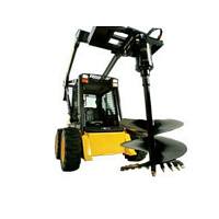 Гидробур  DIGGA (Дигга) PD5  с буром длиной 1,5 м,  Ø800 мм на минипогрузчике - фото 3